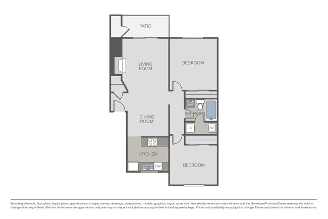 Unit U3061 U3061 floor plan